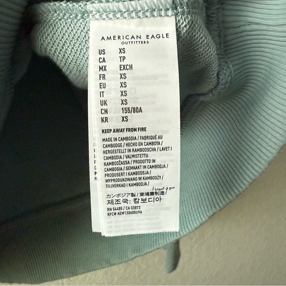 American Eagle Outfitters Sky Blue Knit Top - Picture 4 of 6